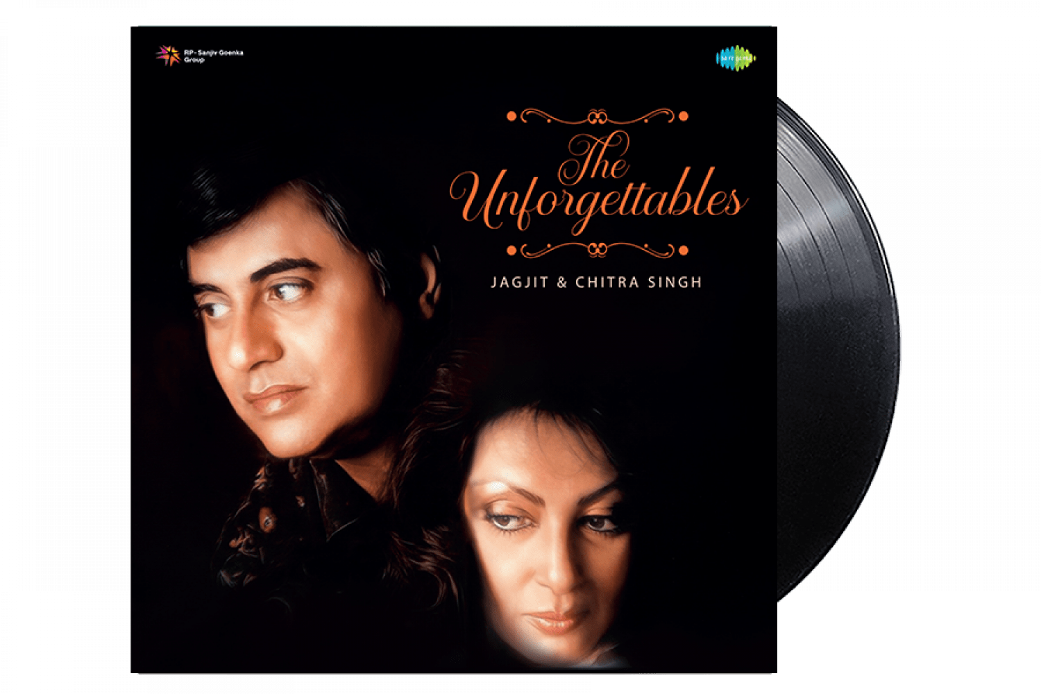 saregama vinyl unforgettables-Jagjit&Chitra