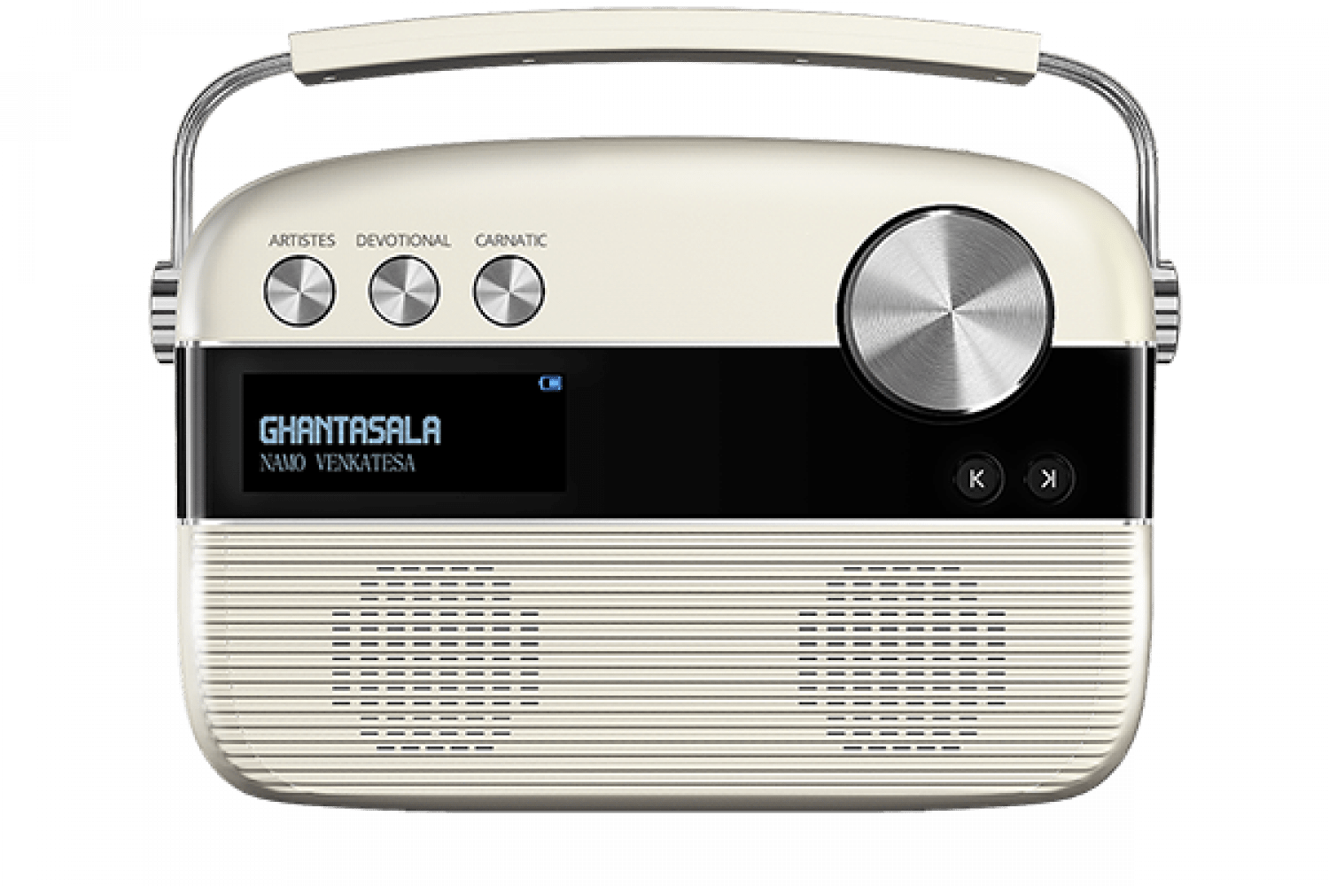saregama carvaan Porcelain White