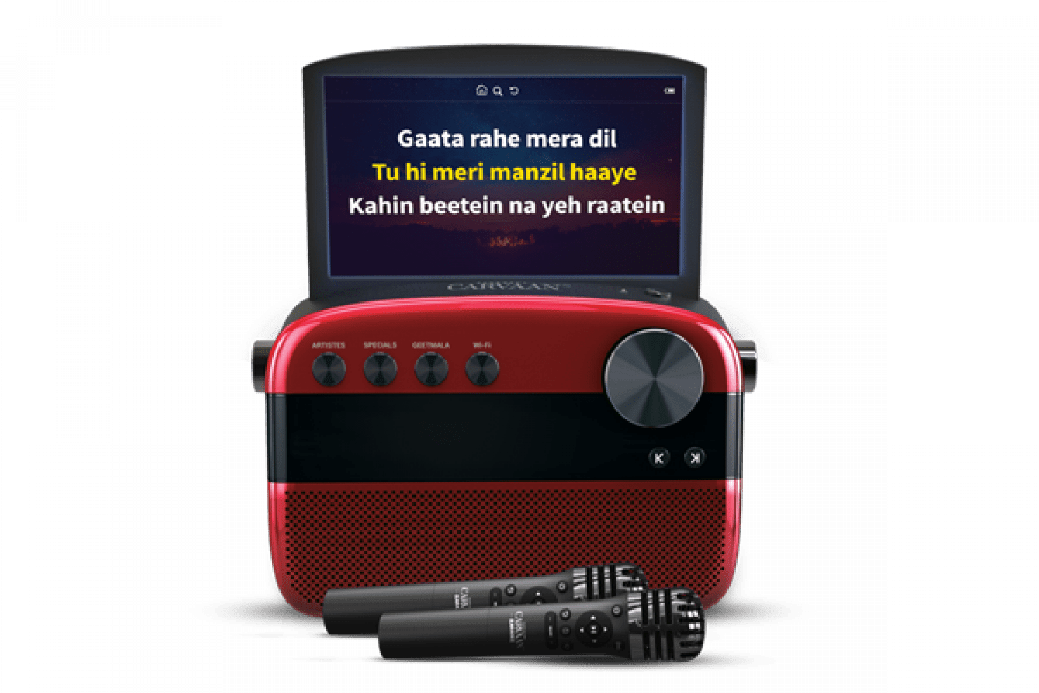 saregama carvaan Metallic Red