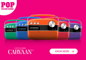 Saregama Carvaan Pop Popcolour 